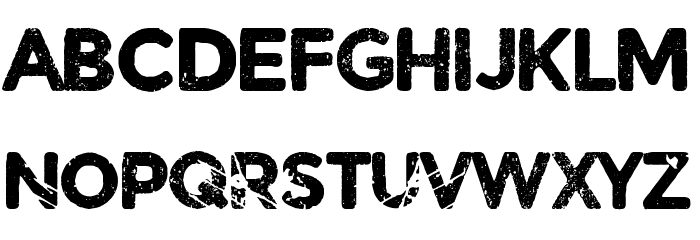 rivoluzione Font LOWERCASE