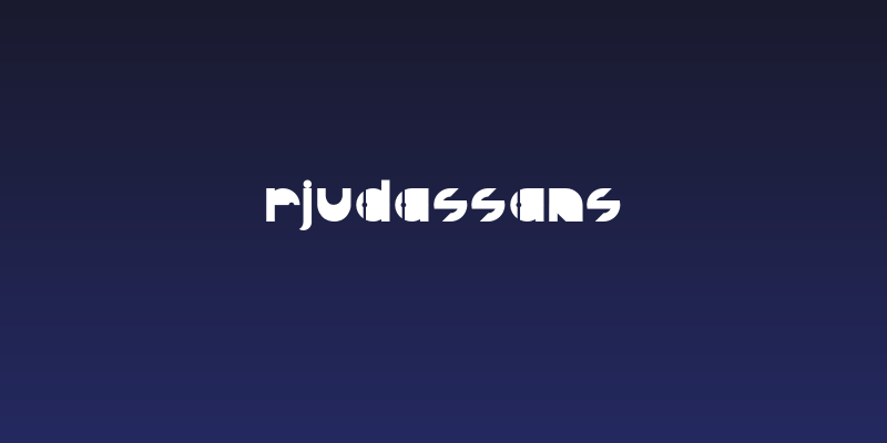 RJudasSans Social Header