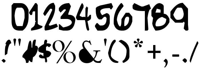 RL Print Font OTHER CHARS