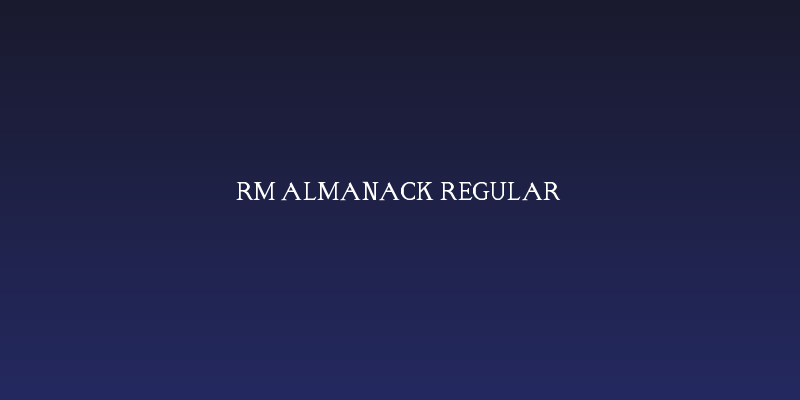 RM Almanack Regular Social Header