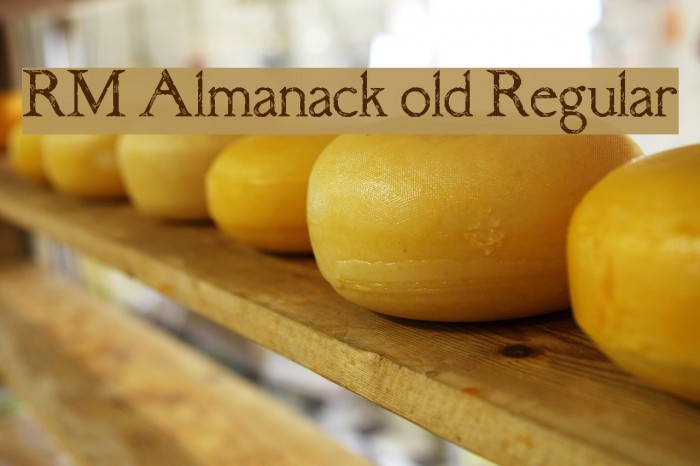 RM Almanack old Regular Example 1