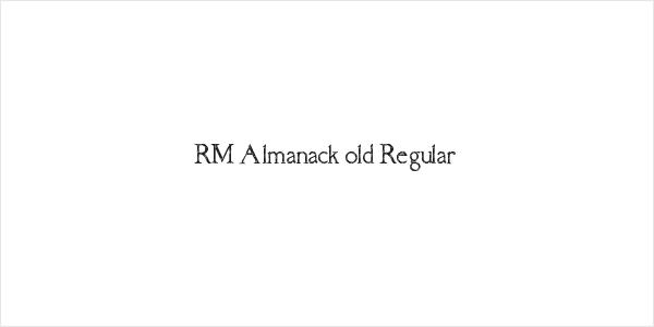 RM Almanack old Regular Logo