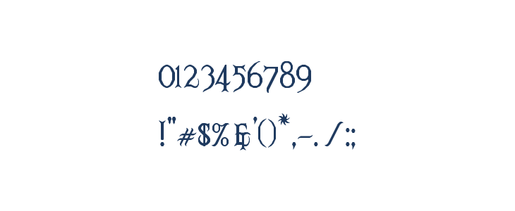 RM Ginger Regular Other Characters