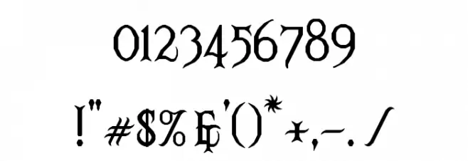 RM Ginger Regular Font OTHER CHARS