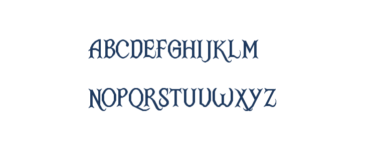 RM Ginger Regular Lowercase