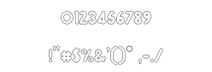 RM Playtime Regular Font OTHER CHARS