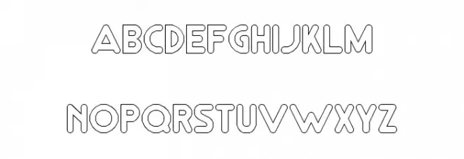 RM Playtime Regular Schriftart Groß