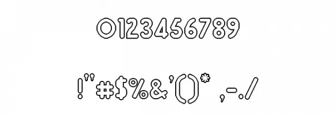 RM Playtime medium Regular Font OTHER CHARS