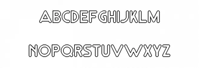 RM Playtime medium Regular 字体 大写