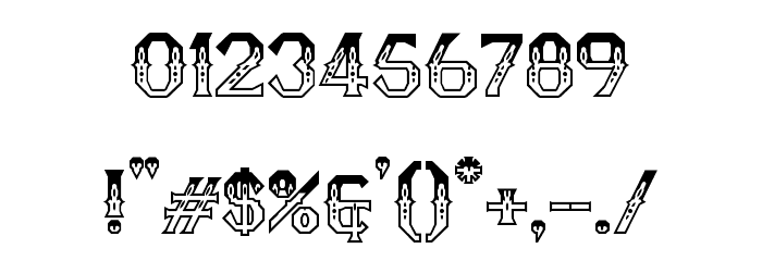 RM Serifancy Regular Font OTHER CHARS
