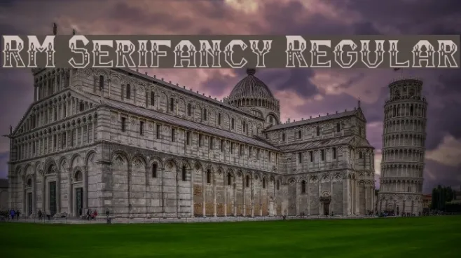RM Serifancy Regular Example 2