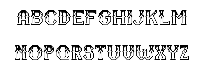 RM Serifancy Regular Font LOWERCASE