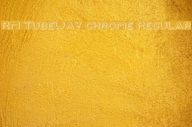 RM Tubeway chrome Regular Example 2