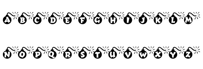 RMBomb Font LOWERCASE