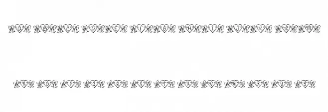 RMBowhrt フォント 大文字