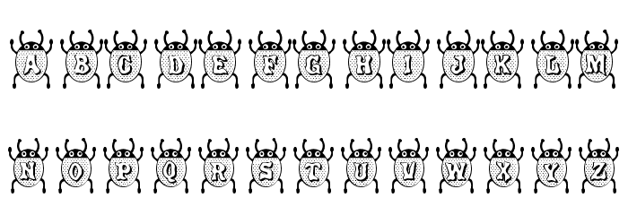 RMBuggy Font LOWERCASE