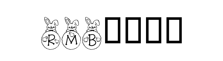 RMBunny Font
