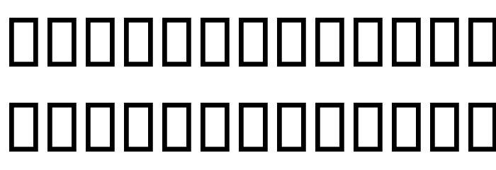 RMBunny Font LOWERCASE