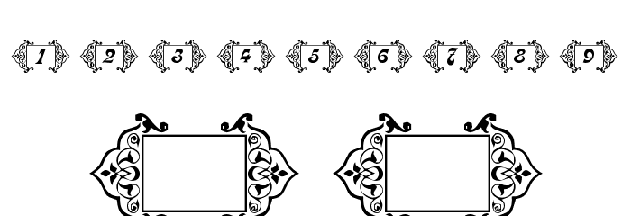 RMCalli1 Font OTHER CHARS