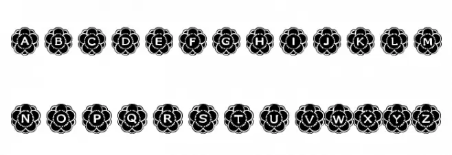 RMCalli3 Schriftart Groß
