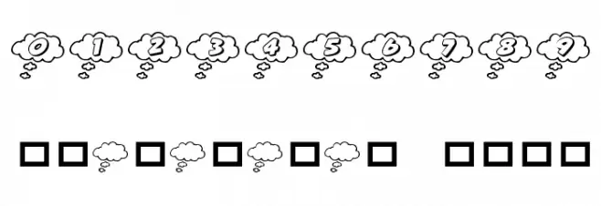 RMCloud Font OTHER CHARS