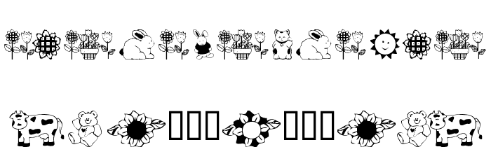 RMCountry Font LOWERCASE