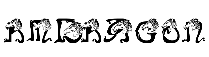 RMDragon  les polices de caractères gratuit tlcharger