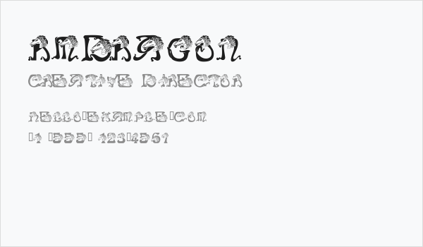 RMDragon Business Card