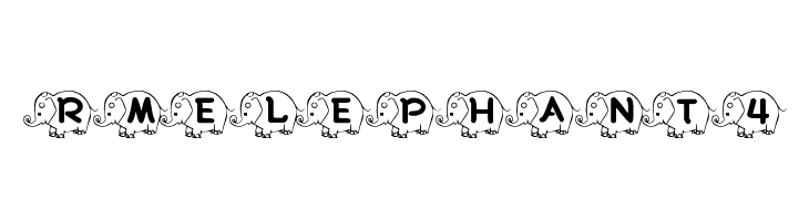RMElephant4 Font
