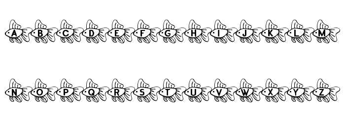RMFish2 Font LOWERCASE