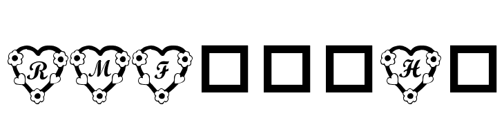RMFlwrHt Font