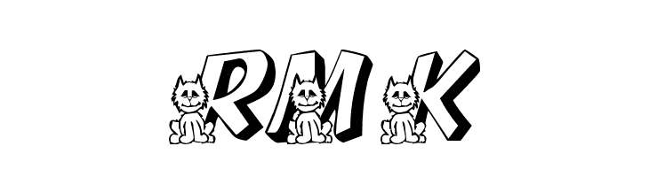 RMKitty  नि: शुल्क फ़ॉन्ट्स डाउनलोड