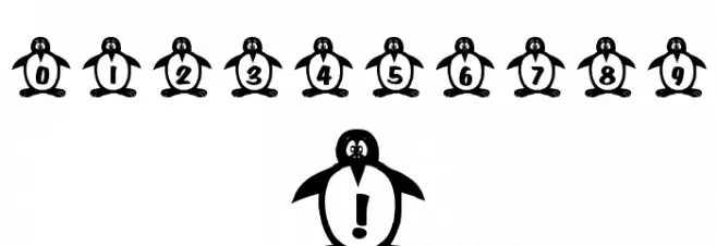 RMPenquin Font OTHER CHARS