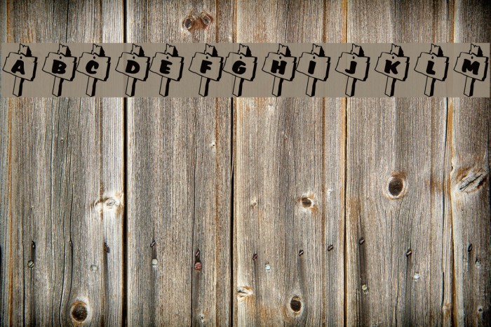 RMSignpost Font examples