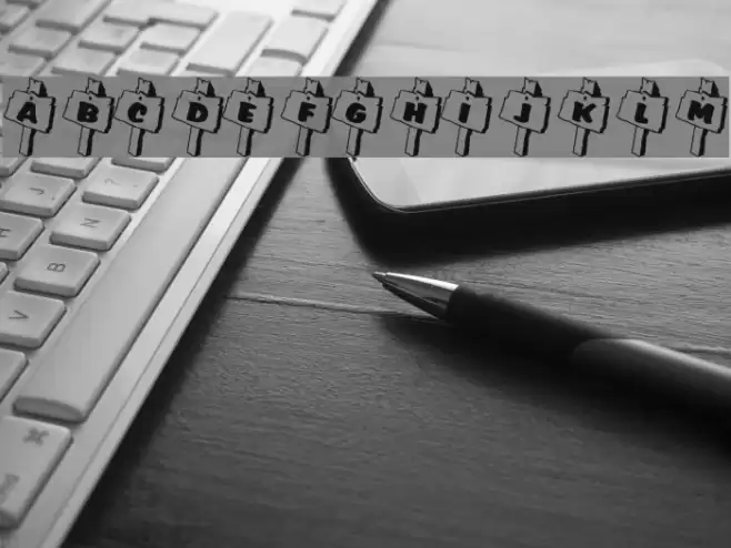 RMSignpost Font examples