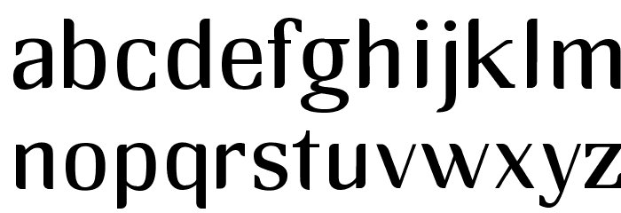 RM_midserif Font LOWERCASE