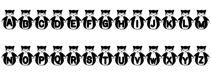 rmfatkatt Font LOWERCASE