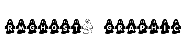 rmghost4 graphic Font