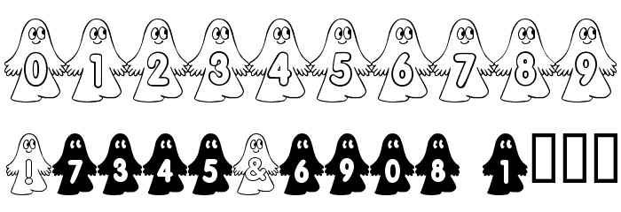 rmghost4 graphic Font OTHER CHARS