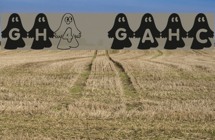 rmghost4 graphic Font examples