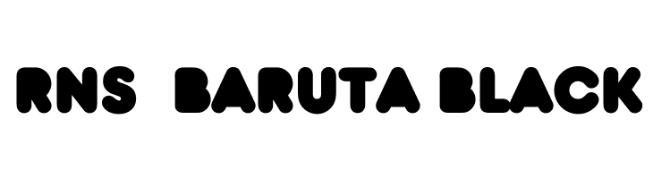 RNS BARUTA BLACK Font