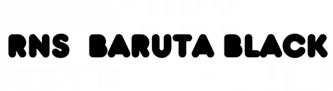 RNS  BARUTA BLACK  Free Fonts Download