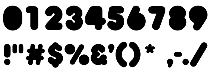 RNS BARUTA BLACK Font OTHER CHARS