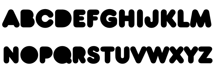 RNS BARUTA BLACK Font LOWERCASE