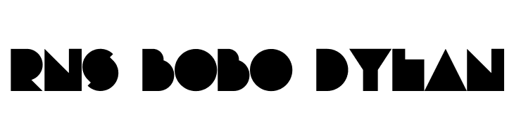 RNS Bobo Dylan Font