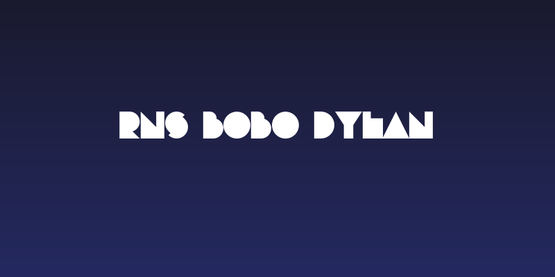RNS Bobo Dylan Social Header