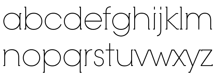RNS Camelia Font LOWERCASE