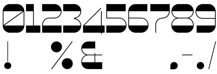 RNS Underwood Font OTHER CHARS