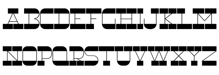 RNS Underwood Font LOWERCASE