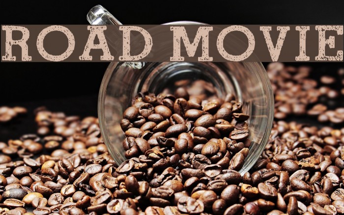 ROAD MOVIE Font examples